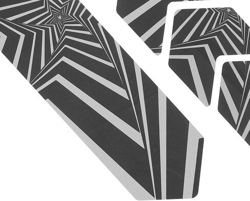Bike Frame Reflective Stickers, Bike Frame 3D Night Reflection Sticker Obvious for Mountain Bikes for DH Downhill Vehicles in Saudi Arabia