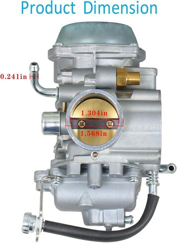 labwork Carburetor Carb Replacement for Suzuki King Quad 300 LTF4WDX 1994-1998 LTF300F 4x4 1999 Replaces 13200-19B92 in Saudi Arabia