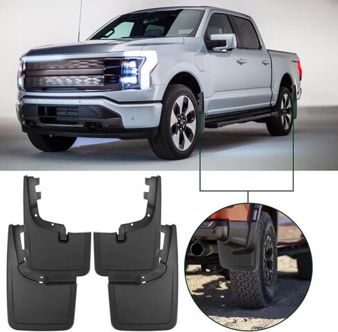 اللوحات الطينية لـ F150، واقيات الطين الأمامية والخلفية المتوافقة مع Ford F150 2021-2022 in Kuwait