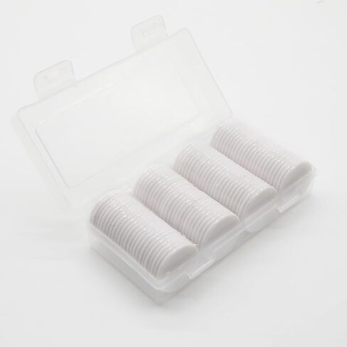 100 قطعة من رقائق ماجونج تكساس بوكر البلاستيكية المعبأة، عدادات التعلم، أحداث الشركات، رقائق ألعاب مناسبات جمع التبرعات (40 مم/1.58 بوصة، أحمر) in Kuwait