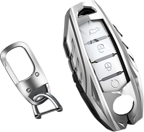 Zinc Alloy Key fob Cover,Key Case, Compatible for Nissan Altima Maxima Rogue Armada Pathfinder & Infiniti EX FX QX in Saudi Arabia