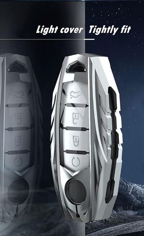 Zinc Alloy Key fob Cover,Key Case, Compatible for Nissan Altima Maxima Rogue Armada Pathfinder & Infiniti EX FX QX in Saudi Arabia