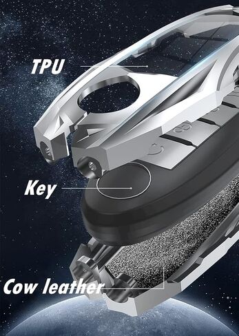 Zinc Alloy Key fob Cover,Key Case, Compatible for Nissan Altima Maxima Rogue Armada Pathfinder & Infiniti EX FX QX in Saudi Arabia