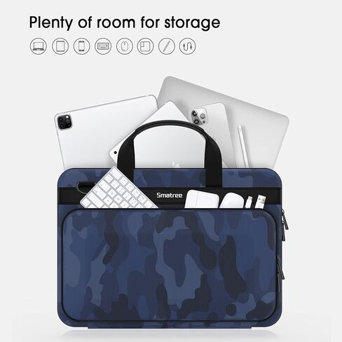 حافظة كمبيوتر محمول Smatree مقاس 14-15.6 بوصة متوافقة مع جهاز MacBook Pro 16 بوصة/ 2019 2018 MacBook Pro مقاس 15.4 بوصة، وحقيبة كتف 15.6 بوصة لجهاز Surface Book 2/ Acer Aspire in Saudi Arabia