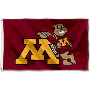 Minnesota Gophers Goldy 3x5 Flag