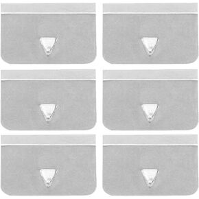 Wind Deflector Clips, Universal Car Stainless Steel Wind Rain Deflector Channel Fixing Retaining Clips Set(6pcs)