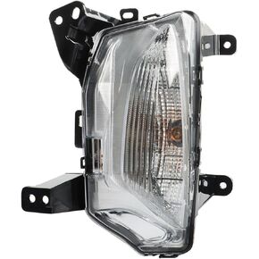 WFLNHB Left Side Front Turn Signal Light Assembly Repalcement for Chevy Equinox 2022 2023 Halogen Driver Side Clear Lens GM2530144