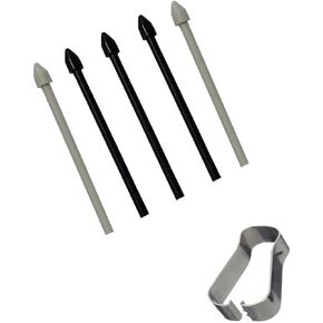 Ubrokeifixit Tab S6 Lite Touch Stylus S Pen Replacement Tips/Nibs for Samsung Galaxy Tab S6 Lite 10.4" SM-P610 SM-P615 2020",with Removal Tweezer (​​​​​P610-Tips/Black)