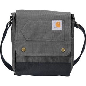 Carhartt, Durable, Adjustable Crossbody Bag With Flap Over Snap Closure