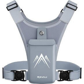 Running Vest, USA Original Patent, Ultralight Reflective Running Vest Chest Pack for Running Trail Hiking, Women & Men