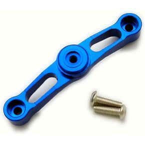حامل عمود التوجيه لذراع التوجيه من الألومنيوم باللون الأزرق لـ 1/10 RC Traxxas E-Revo 2.0 REVO E-REVO Summit Slayer pro 4x4
