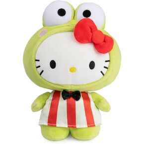 GUND Sanrio Hello Kitty Keroppi Plush Toy, Premium Stuffed Animal for Ages 1 and Up, Green, 9.5"