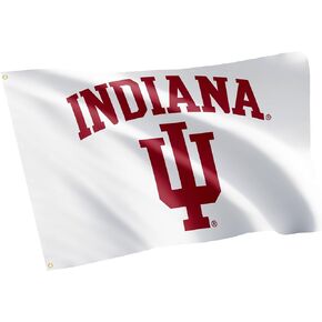 Desert Cactus Indiana University Flag Hoosiers Bloomington Flags Banners 100% Polyester Indoor Outdoor 3x5 (Style A)