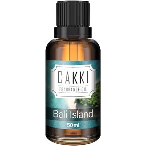 Essential Oils for Diffusers for Home, Scent-Bali Island, Single Large Size 50ml, Cakki Fragrance Oils, for Candle Making, Diffuser Oil Scents