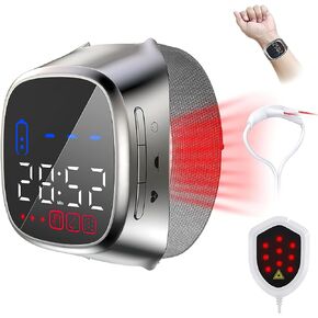 Lower Blood Pressure Naturally, Home Use Blood Pressure Lowering Device with Heart Rate Monitoring, Improve Blood Circulation and Reduce Blood Viscosity, for Hypertensive and Rhinitis