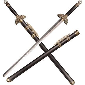 SV Qingming Sword Started in China More Than 2000 Years ago, Martial Arts Sword Carbon Steel 39.4 inches, Collection, Decoration
