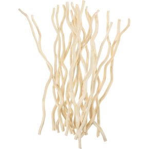 Tofficu 20pcs Natural Dried Tree Branches, Wood Craft Sticks Natural Willow Twigs Decorative Dry Branch Snowman Crafts DIY Kit for DIY Crafts Photo Props