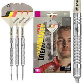 TARGET Darts Dimitri Van den Bergh Dream Maker G2 21G 90% Tungsten Swiss Point Steel Tip Darts Set