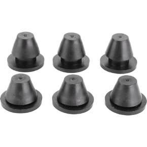 Rubber Grommets 0521-1235 0521‑1234 Yctze 6Pcs Rubber Side Cover Grommets Gasket Motorcycle Fairings Parts Accessory Flexible Desk Grommet Black Rubber Grommet Eyelet Ring Gasket Assortment