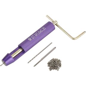 50Pcs Thread Repair Kit M1.6 Helicoil Tape Stainless Steel Parts with Drill Bit for Aluminum