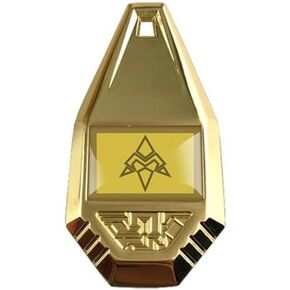 Digital Monster Crest Necklace - Crest of Courage Friendship Hope Love Light Metal Pendant Cosplay Prop Collection Gift
