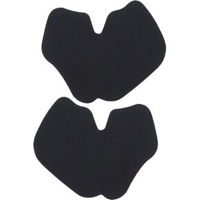 1 Pair Anti-Skid Sweat-Absorbent Controller Grip Sticker Compatible with PS5 Controller Textured Soft Rubber Pads Handle Grips Video Games Accessories Black