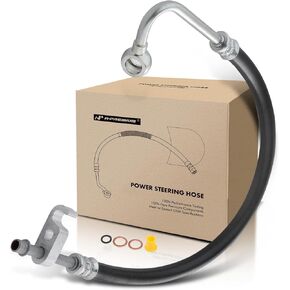 A-Premium Power Steering Hose Return Hose Line Assembly Compatible with BMW 525i 2001-2003 528i 1997-2000 530i 2001-2003 2.5L 2.8L 3.0L Gear To Cooler