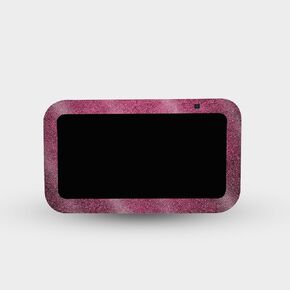 MightySkins Glossy Glitter Skin Compatible with Amazon Echo Show 5 (Gen 3) - Pink Gravel | Protective, Durable High-Gloss Glitter Finish | Easy to Apply