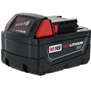 Milwaukee 48-11-1828 Genuine OEM M18 3 Amp Hour 18V Lithium Ion XC Extended Capacity Battery with Redlink Intelligence and Extreme Weather Performance