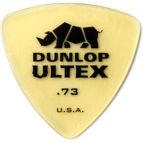 JIM DUNLOP 426P.73 Ultex Triangle, Gold.73mm, 6/Player's Pack