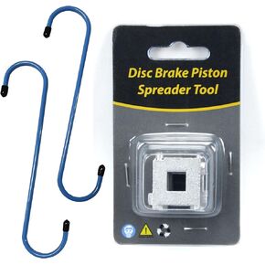 Brake tools,3/8" Disc Brake Piston Tool with 2PCS Brake Caliper Hangers, Manual Brake Caliper Wind Back Cube Tool for 3/8'' Driver,brake piston tool,brake caliper tool,brake caliper cube tool