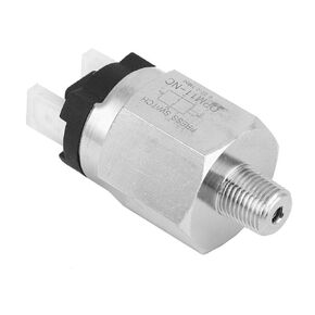 Pressure Switch NC QPM11-NC Switch G1/8in 0.02~0.1Mpa Adjustable Micro Air Pressure Switch Pressure Controller Switch -Normally Closed, IP54 Level