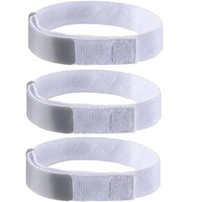 Adjustable Hook and Loop Leg Strap Foley Catheter Stabilization Device Urinary Drainage Tube Holder with Anti Slip Silicone Grip Gray (3 Pack)