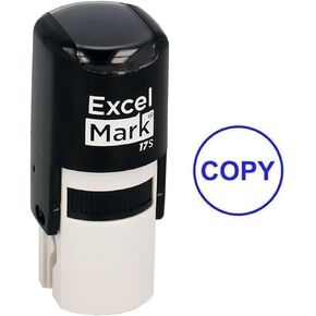 Copy - ExcelMark Self-Inking Rubber Stamp - A17 Blue Ink