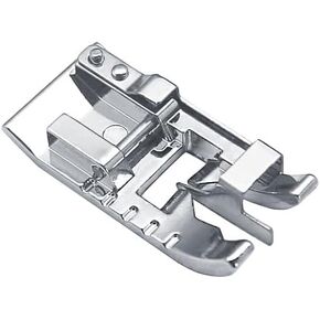 Stitch in Ditch Foot/Edge Joining Foot Sewing Machine Presser Foot - Fits All Low Shank Snap-On Babylock Singer Brother Janome Kenmore White Juki New Home Simplicity Elna etc.