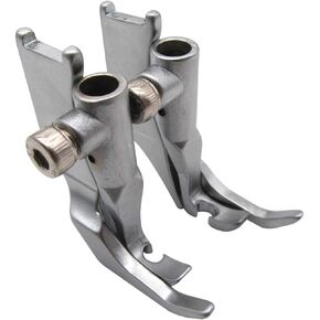 CKPSMS Brand - #KP1510LN+KP1510RN Left+Right Zipper Walking Foot Compatible with/Replacement for JUKI Brand DSC-244 245 LU-562 563 1508 1510 1560 (Left+Right Zipper Walking Foot)