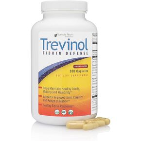 Trevinol® Proteolytic Enzymes Dietary Supplements-300 Capsules - Inflammation, Joint Pain, Flexibility, Mobility - Aids with Digestion, Recovery, Inflammation Response, Muscle and Bone Function