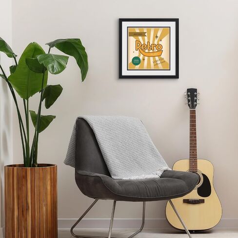 Americanflat 8.5x11 Picture Frame in White - Thin Border Photo Frame with Shatter-Resistant Glass, Hanging Hardware, and Built-in Easel for Horizontal or Vertical Display Formats for Wall or Tabletop in Saudi Arabia