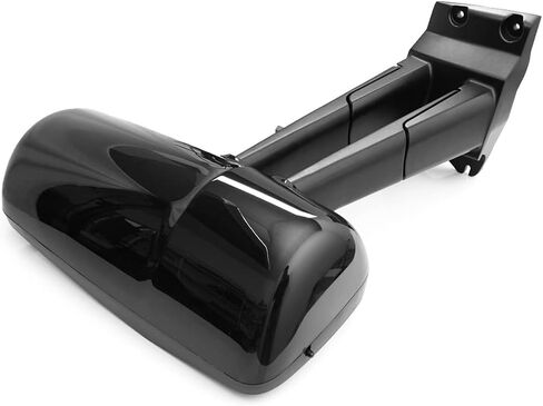 for Kenworth T680 T880 Door Mirror Assembly,Heated Defrost Motorized Rear View Mirror Assembly with Arm Replacement for Kenworth T880 T680 Driver Side/Left Side (Black) in Saudi Arabia