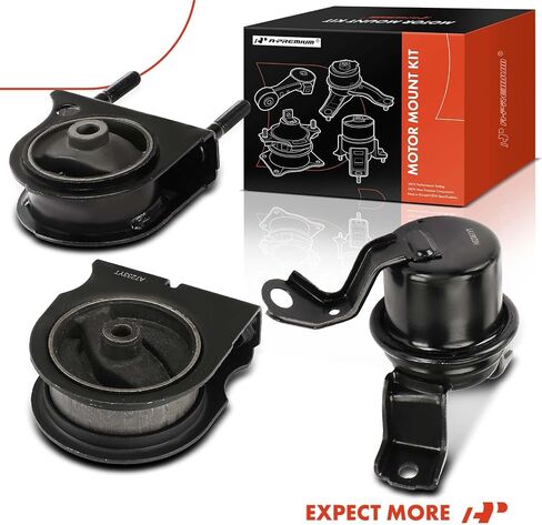A-Premium 3PCS Engine Motor Mount Kit Compatible with Toyota RAV4 1996 1997 1998 1999 2000, 2.0L, Manual Transmission, Replace# 1236274390, 1236274391 in Saudi Arabia