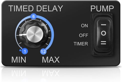 Livewell Timer Switch for Boat Aerator, Briidea Aerator Timer with Intelligent Timing Control, Waterproof and Corrosion-Resistance in Saudi Arabia