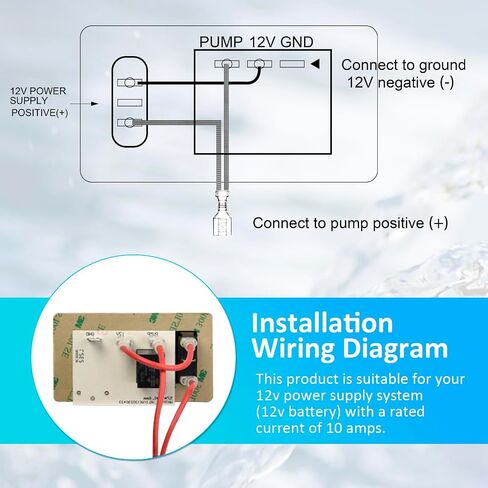 Livewell Timer Switch for Boat Aerator, Briidea Aerator Timer with Intelligent Timing Control, Waterproof and Corrosion-Resistance in Saudi Arabia