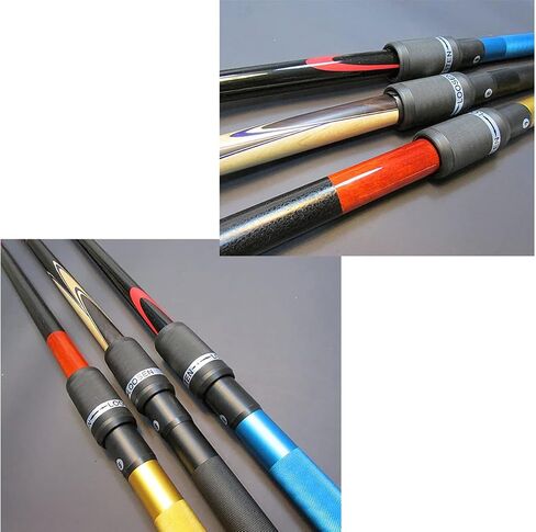 Scott Edward 12.5inch Billiard Pool Cue Extension Aluminium Alloy Billiard Telescopic Billiard Accessories Extender Billiards Stick Butt End for 9 Balls Billiards Pool in Saudi Arabia