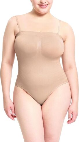 Removable Straps Shapewear Bodysuit Tummy Control for Women Sculpt Body Shaper Tank Top in Kuwait