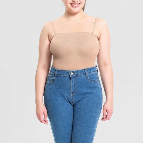 Removable Straps Shapewear Bodysuit Tummy Control for Women Sculpt Body Shaper Tank Top in Saudi Arabia