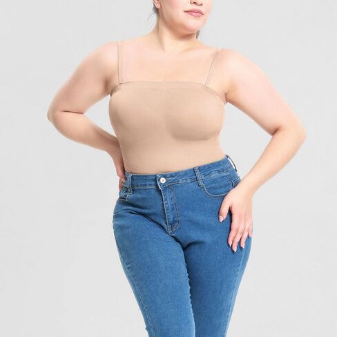 Removable Straps Shapewear Bodysuit Tummy Control for Women Sculpt Body Shaper Tank Top in Kuwait