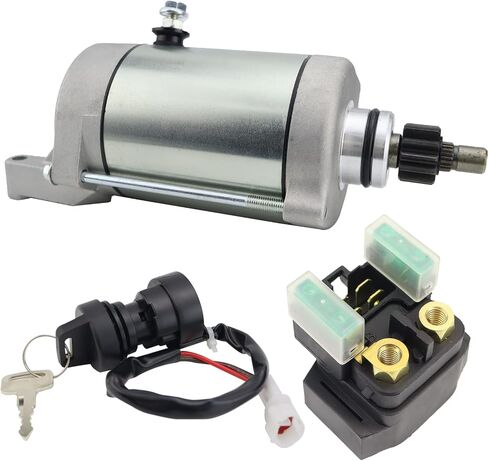 محرك بدء التشغيل ومرحل الملف اللولبي ومفتاح الإشعال مناسب لـ Yamaha ATV Raptor 660R YFM660R 2001-2005 3SX-81890-00، 3SX818900000، AP8520003، SMU0212، 41054035 in Saudi Arabia