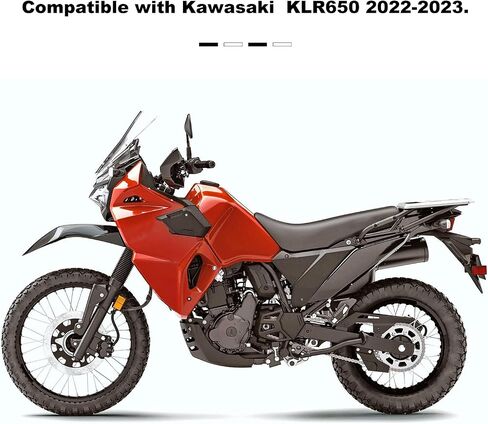 RYANSTAR RACING Adjuster Windshield Riser Compatible with KLR 650 KLR650 2022-2023, Kawasaki Motorcycle Accessories, Motorcycle Windshield Riser, CNC Aluminum Adjustable Motorcycle Windshield Mount in Saudi Arabia