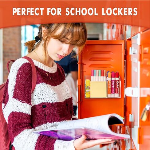 حامل علامة BEYGORM أكريليك مغناطيسي للمسح الجاف للسبورة البيضاء، حامل قلم مغناطيسي غير قابل للانزلاق لثلاجة الثلاجة، منظم خزانة للعمل، ملحقات الخزانة، كوب قلم رصاص للمكتب والمدرسة والفصول الدراسية in Kuwait