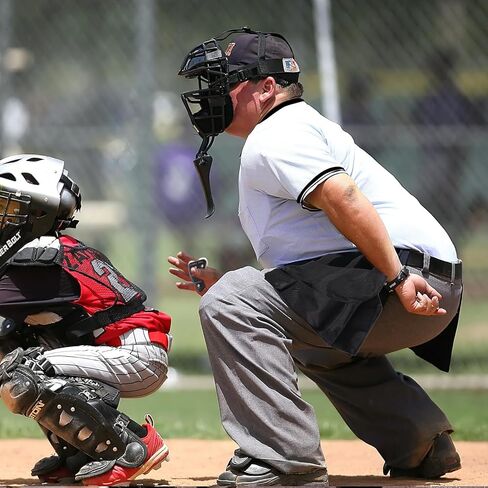 5 قطعة مجموعة تروس البيسبول البيسبول بما في ذلك قميص الحكم مؤشر فرشاة الكرة حقيبة صافرة للرجال الحكم in Kuwait